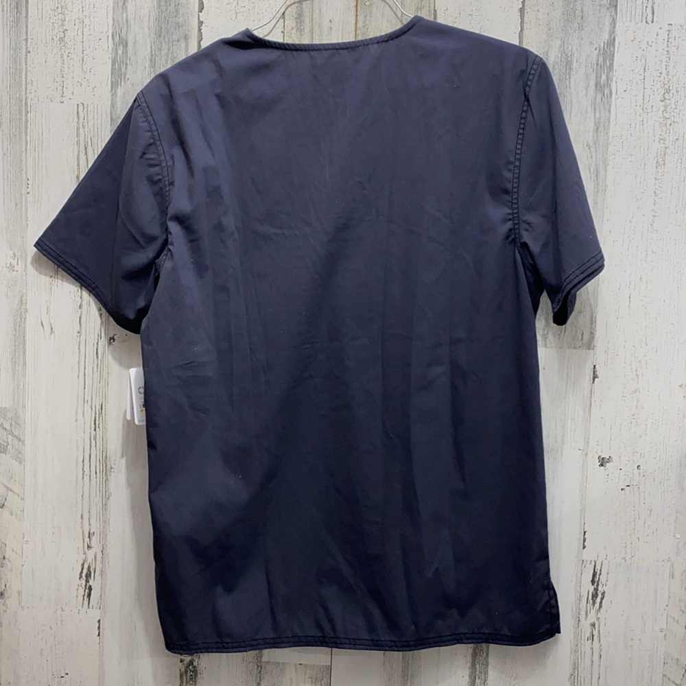 0704 Code Happy Scrub Top - Picture 2 of 3